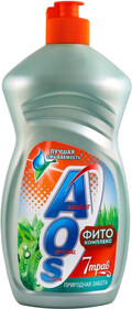 Средство для мытья посуды AOS Фитокомплекс 7 трав 450 мл