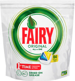 Капсулы для посудомоечной машины Fairy Platinum Fairy Original All in One 84 шт