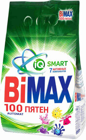 Стиральный порошок BIMAX 100 Пятен Automat универсальный, автомат, 6кг Россия, 6 кг