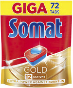 Таблетки для посудомоечной машины SOMAT Gold, 72шт Сербия, 72 шт