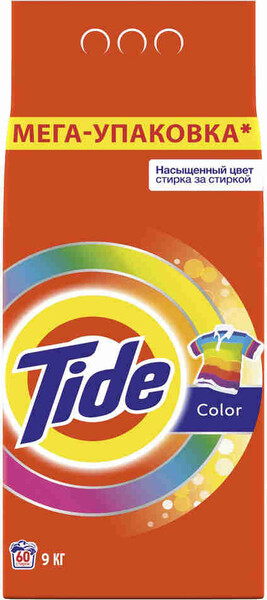 Стиральный порошок Tide Color для цветного белья 9 кг