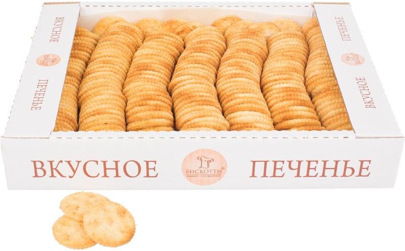 Печенье Бискотти Сдобное творожное 1.8кг