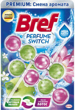 Средство чистящее для унитаза Bref Perfume Switch Цветущая яблоня-лотос 2 штуки по 50 г