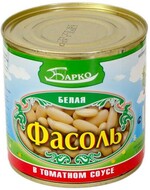 Фасоль Фарсис белая в томатном соусе, 400 гр, ж/б