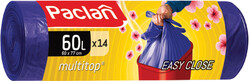 Мешки для мусора Paclan Aroma Multitop ароматизированные с ушками 60 л 14 шт