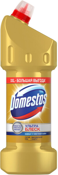 Средство чистящее для унитаза Domestos Ультра блеск гель 1.5 л