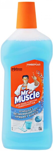 Средство для мытья пола и других поверхностей Mr Muscle После дождя жидкое 500 мл