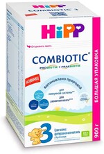Смесь HiPP Combiotic 3 молочная 900г