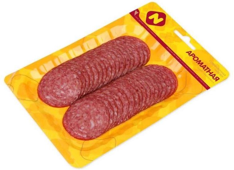 Колбаса нарезка с/к экстра Останкино 100 гр., в/у