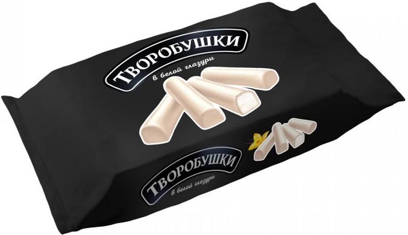 Сырки Творобушки белые с ванилью глазированные 21% 120г