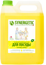 Средство для мытья посуды Synergetic Лимон, 5 л