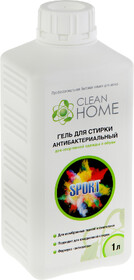 Гель для стирки Clean home «Антизапах» для спортивной одежды и обуви, 1 л