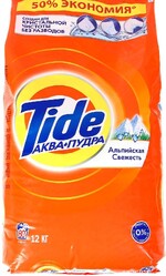 Стиральный порошок Tide Автомат Альпийская свежесть 80 стирок, 12 кг