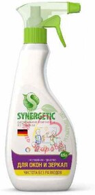 Средство для окон, зеркал, мебели, бытовой техники, стекол, 0,5л, триггер, без добавок