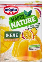 Желе Dr.Oetker Happy Nature со вкусом манго и маракуйи 41 г