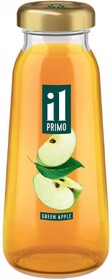 Сок IL PRIMO Яблочный из зеленых яблок осветленный восстановленный, 0.2л Россия, 0.2 L
