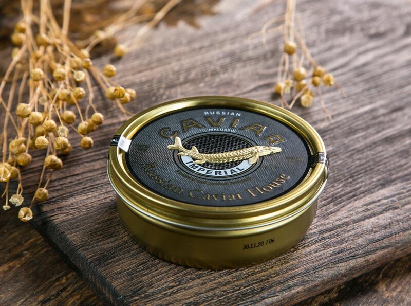 Черная икра осетра Империал, 250 гр