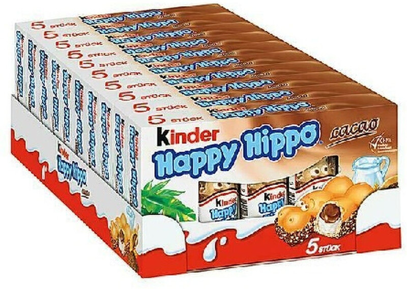 Батончик Хеппи Хиппо ореховый вкус детства без ГМО