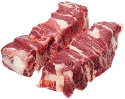 Говядина ребра замороженные, вес