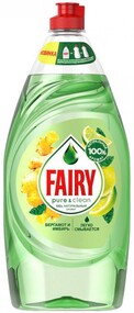 FAIRY Средство для мытья посуды Pure & Clean Бергамот и Имбирь 900мл