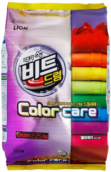Стиральный порошок Lion Beat Drum Color Care защита цвета 2.25кг