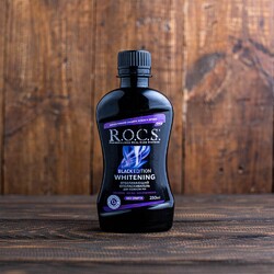 Ополаскиватель для полости рта R.O.C.S. Black Edition отбеливающий, 250мл Россия, 250 мл