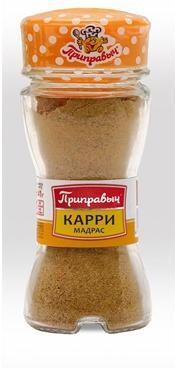 Карри мадрас Приправыч, 43 гр., картон