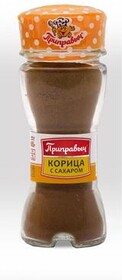 Корица с сахаром Приправыч, 65 гр., картон