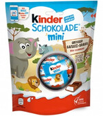Шоколадные батончики с молочной начинкой Kinder Chocolate Mini (Германия), 120 г