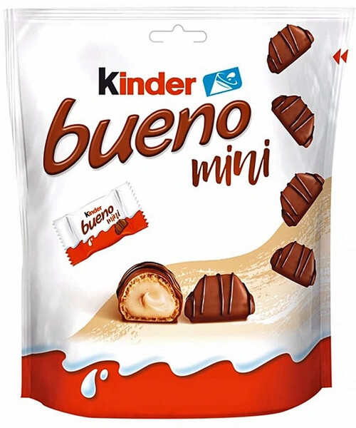 Вафельные батончики Kinder Bueno Mini (Польша), 108 г