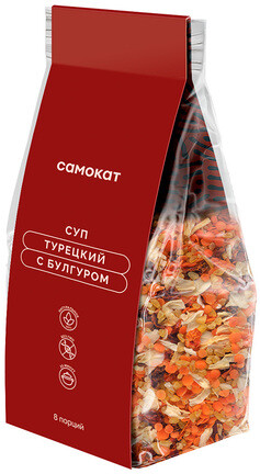 Суп Самокат Турецкий, с булгуром, 250 г