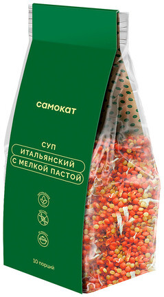 Суп Самокат Итальянский, с мелкой пастой, 250 г