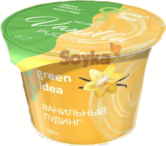 Пудинг соевый с ванилью «Green Idea», 120г