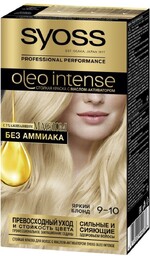 Краска для волос Syoss Oleo Intense 9-10 Яркий блонд