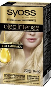 Краска для волос Syoss Oleo Intense 9-10 Яркий блонд