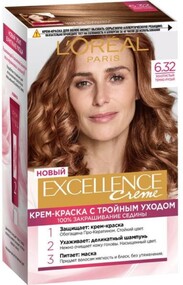 Краска д/волос Excellence 6.32 Солнечный темно-русый
