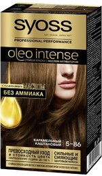 Краска для волос SYOSS Oleo Intense 5–86 Карамельный каштановый, 115мл Германия, 115 мл