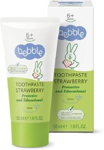 Зубная паста  Bebble  с ароматом клубники 6 мес+