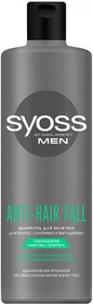 Шампунь для склонных к выпадению волос мужской SYOSS Men Anti-hair fall, 450мл Россия, 450 мл