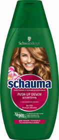 Шампунь для тонких и ослабленных волос SCHAUMA Push up Объем, 380мл Россия, 380 мл