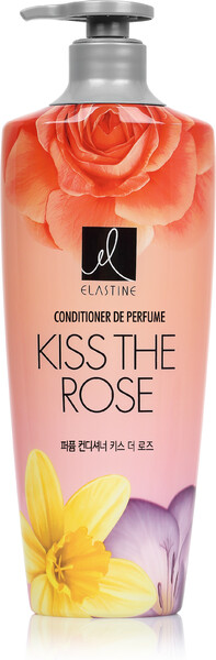 Кондиционер ELASTINE Perfume Kiss the rose Корея, 600 мл