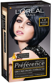 Краска для волос L'Oreal Paris Preference неаполь тон 1.0