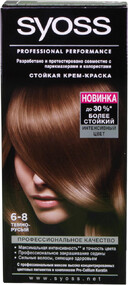 Краска для волос SYOSS 6–8 Темно-русый, 115мл Германия, 115 мл