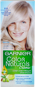 Краска для волос GARNIER Color Naturals 111 Платиновый блонд, с 3 маслами, 110мл Польша, 110 мл