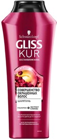 Шампунь GLISS KUR Совершенство окрашенных волос Россия, 400 мл