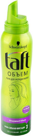 Пена для укладки волос TAFT Три погоды Воздушный объем, очень сильная фиксация, 150мл Россия, 150 мл