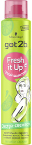 Сухой шампунь для волос Got2b Fresh It Up Экстра свежесть, 200 мл