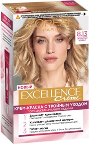 Краска для волос EXCELLENCE 8.13 Светл.русый бежев