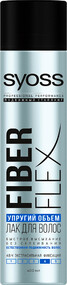 Лак для волос SYOSS FiberFlex Упругий объем, экстрасильная фиксация, 400мл Россия, 400 мл