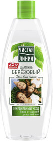 Шампунь для всех типов волос ЧИСТАЯ ЛИНИЯ Березовый, для всей семьи, 600мл Россия, 600 мл